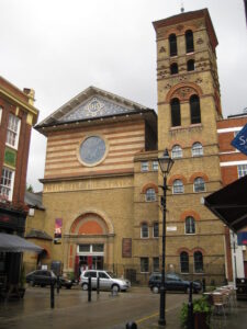 church of Our Most Holy Redeemer, Exmouth Market (formerly Exmouth Street), Clerkenwell, London EC1,
