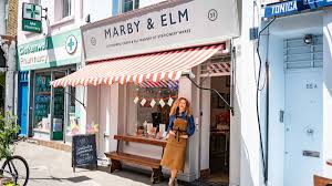 Marby & Elm stationery and letterpress shop Exmouth Market.Clerkenwell EC1