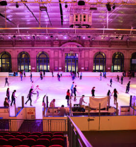 Ally pally ice skating Christmas 2025
