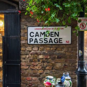 Camden Passage, Islington is a picturesque car free London street filled with antique, vintage and contemporary shops, outdoor markets, cafes, restaurants & bars.